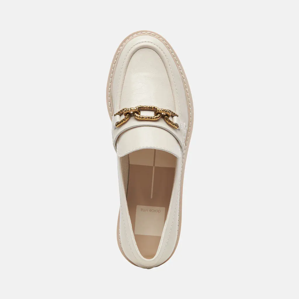 Harlen Ivory Loafers