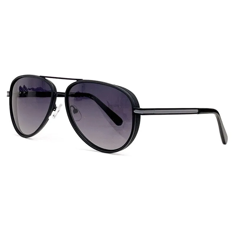 Retro Men Sunglasses Luxury Fashion Eyeglasses Women Sun Glasses Metal Frame Gradient Lens Eyeglasses Driving UV400
